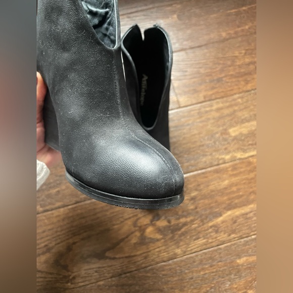 Antelope Black Ankle Booties Size 37 - Picture 11 of 14